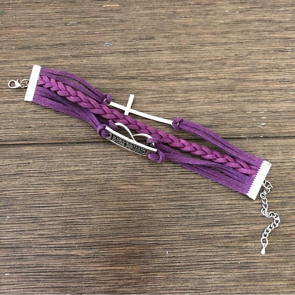 Purple best friend bracelet - Picture 1 of 2